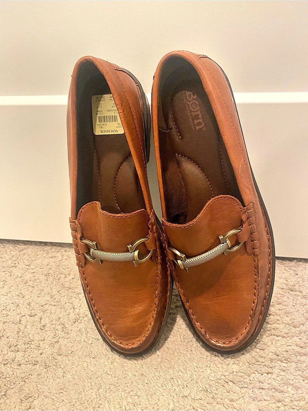 BORN Horsebit loafer Horsebit Loafers Brown US 11